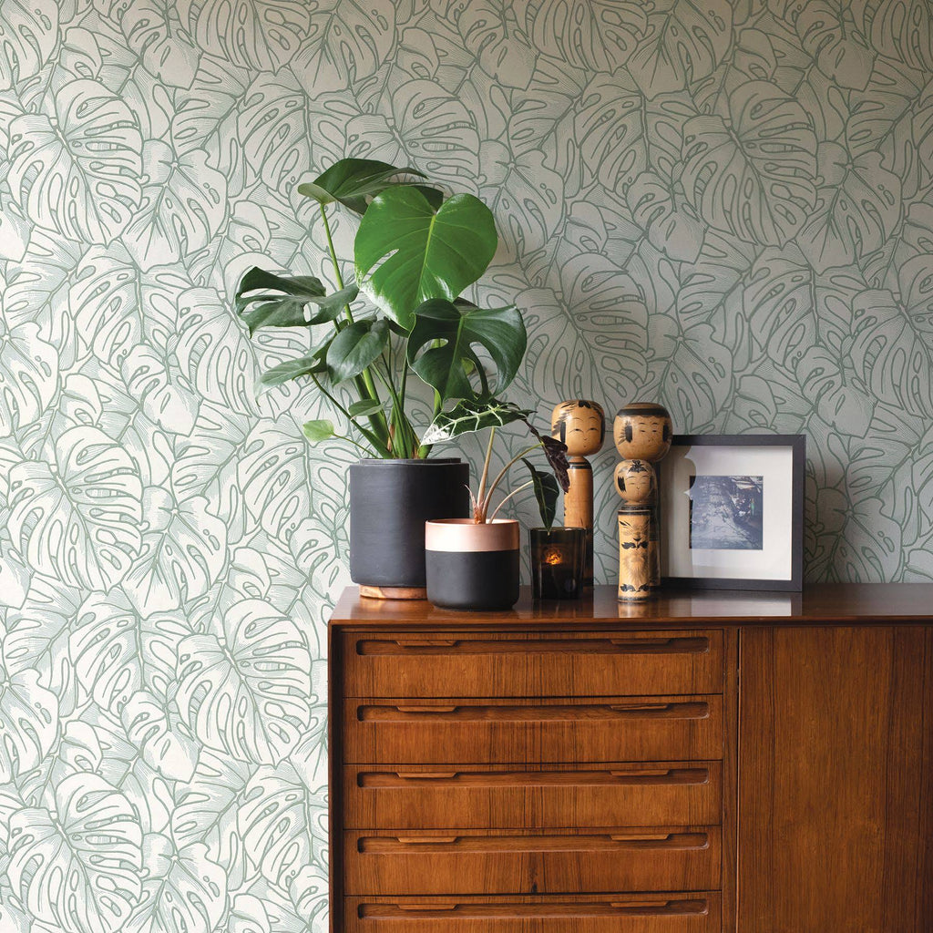 Olive Botanical Wallpaper N974142
