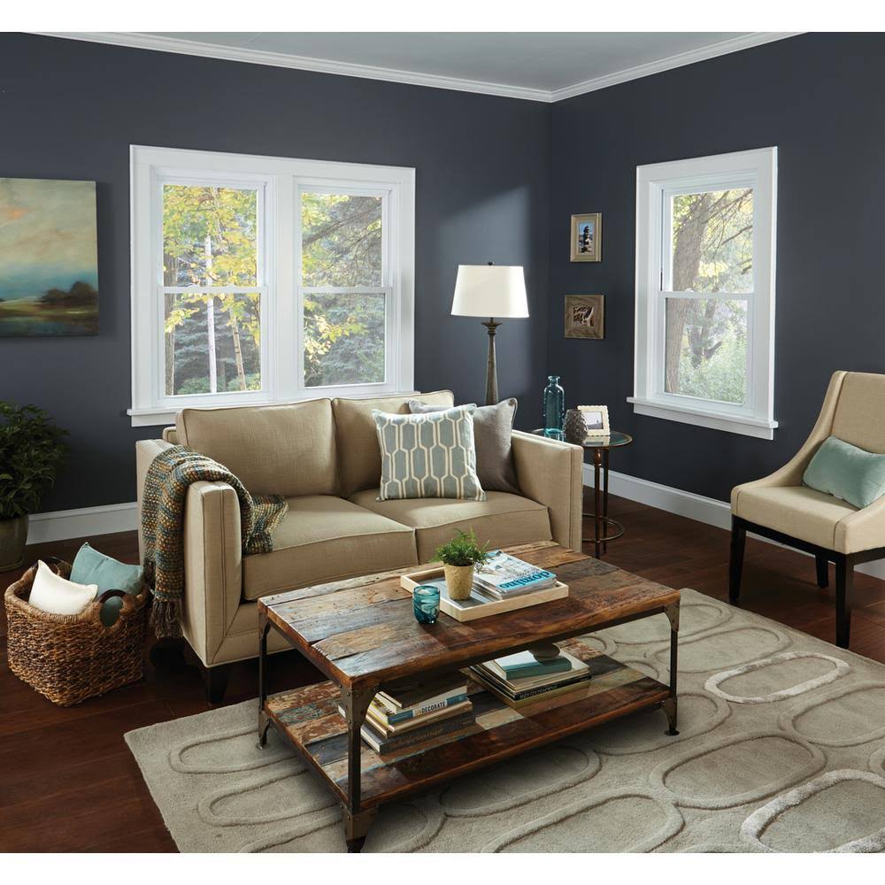 White Vinyl Double Hung Window C67853