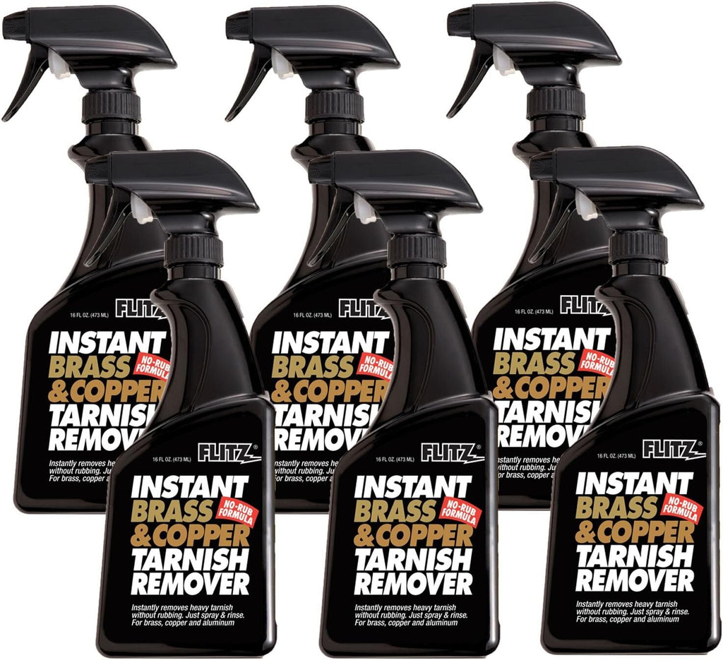 Brass and Copper Tarnish Remover, 16 oz Spray Pack of 2 E445