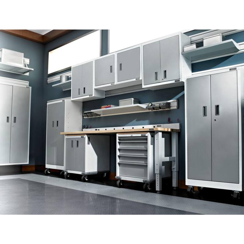 Steel Freestanding Garage Cabinet 36 in. W x 72 in. H Z13805