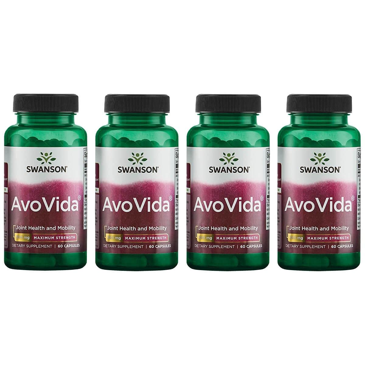 60 Capsules 300mg Avocado & Soybean Unsaponifiables Supplement J26727