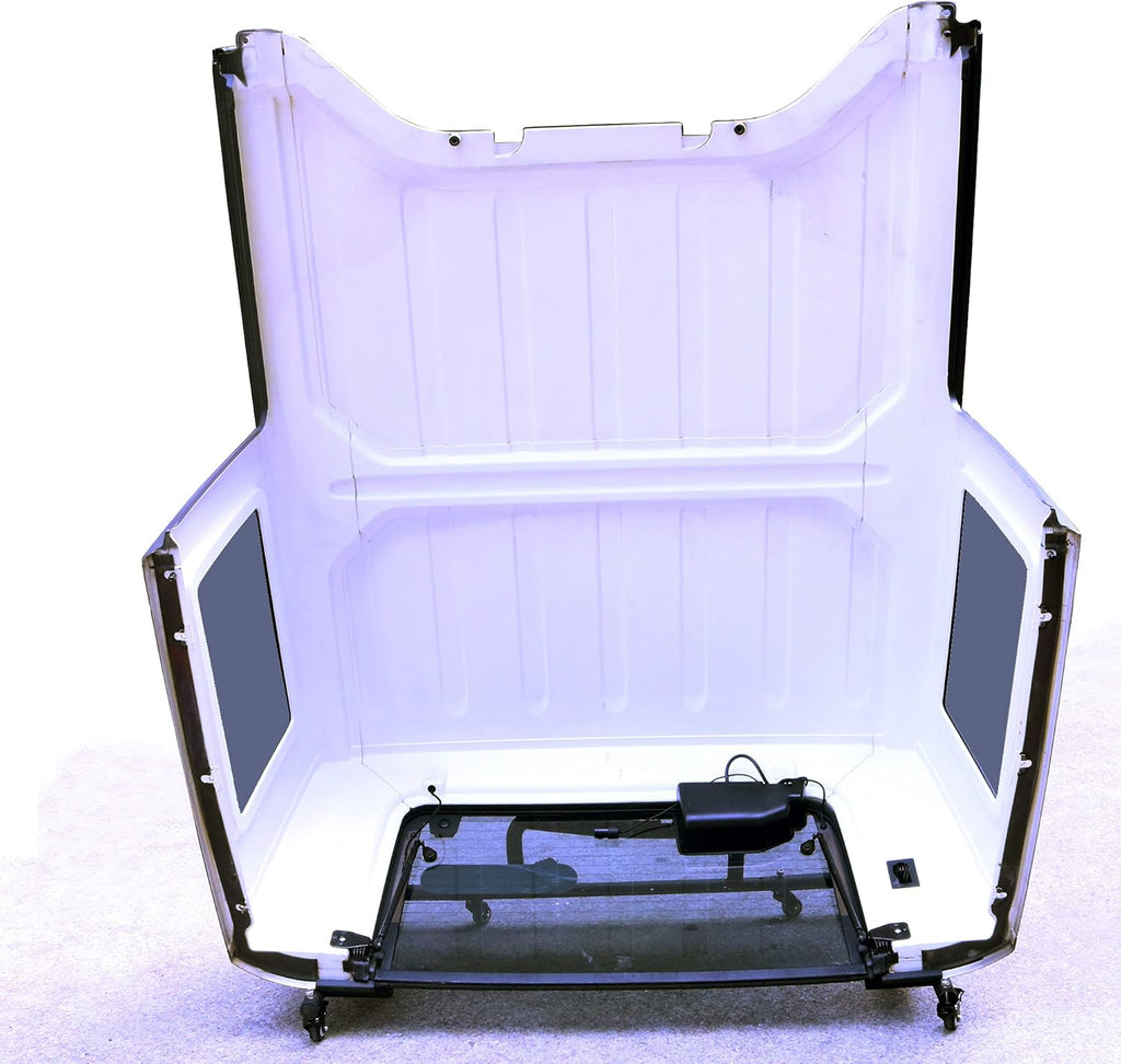 Black 52x27x14 inch Sliding Cart Rack U9460