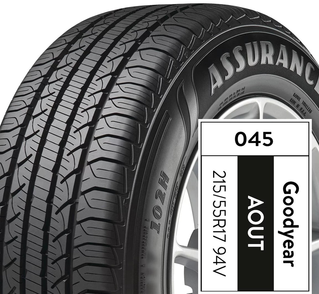 215/55R17 94V All-Season Passenger Car Tire Q84650