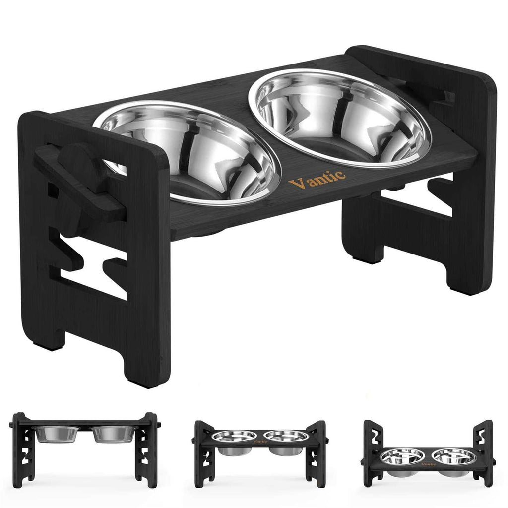 Adjustable Elevated Dog Bowls with Stand D600500