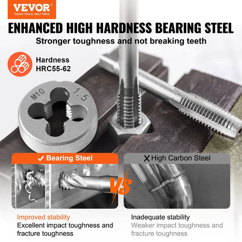 110-Piece Metric Tap and Die Set B812
