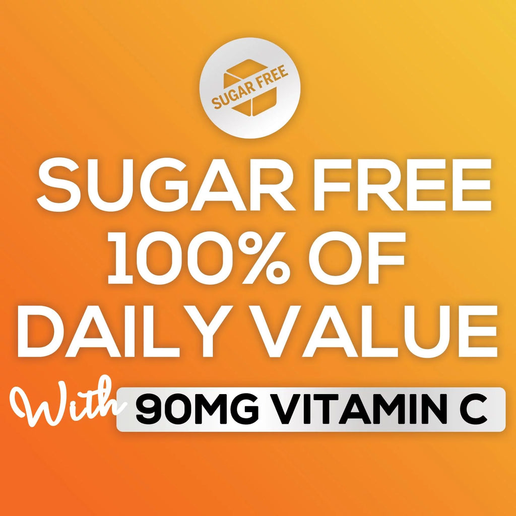 Sugar Free Vitamin C Gummies - Vegan, Non-GMO, Dairy & Gluten Free - Raspberry Flavor - 120 Count T449596