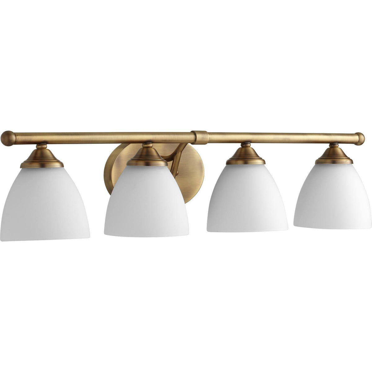 4 Light Vanity, Aged Brass N80601