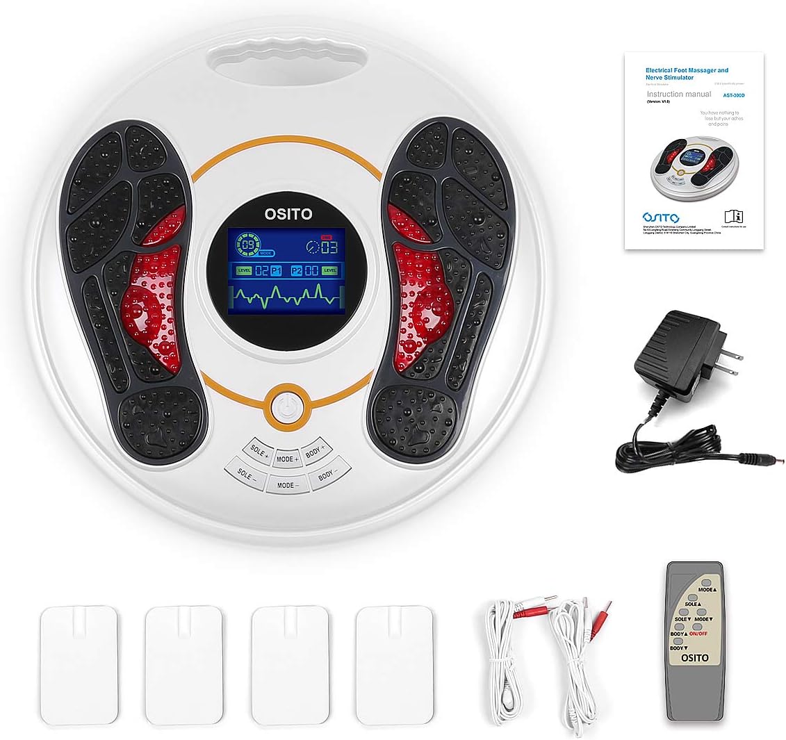 EMS Feet and Legs Massager Machine for Neuropathy O85965