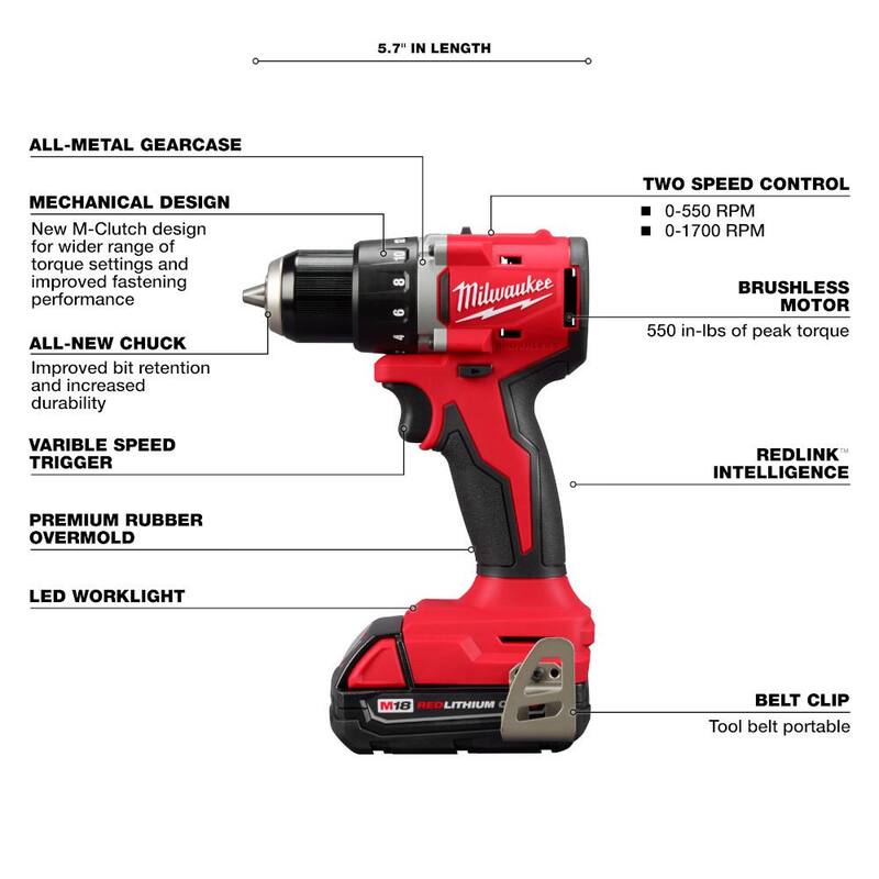 18V Brushless Cordless Compact Drill/Impact Combo Kit with 7-1/4 in. Circular Saw Q10370