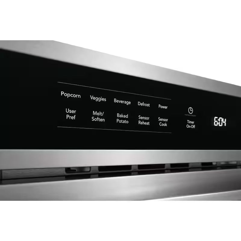 30 in. 1.6 cu. ft. Stainless Steel Built-In Microwave Oven J433