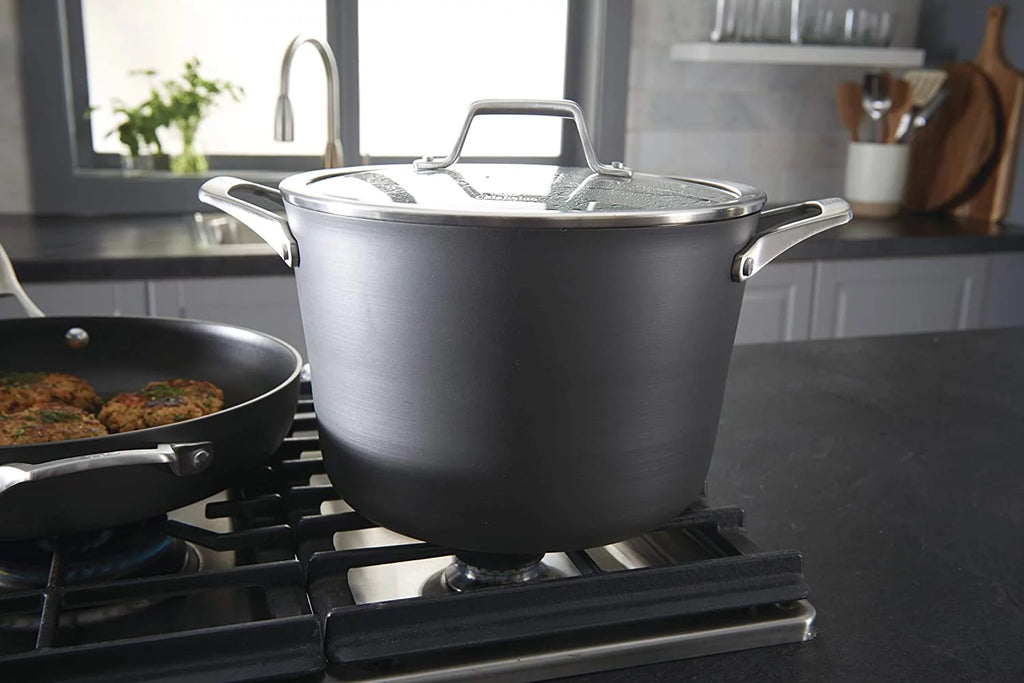 11-Piece Nonstick Cookware Set with Stay-Cool Handles F615