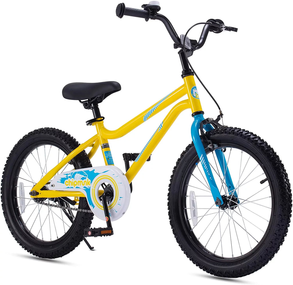 Kids Bike 18 Inch Bicycle with Kickstand Blue I378