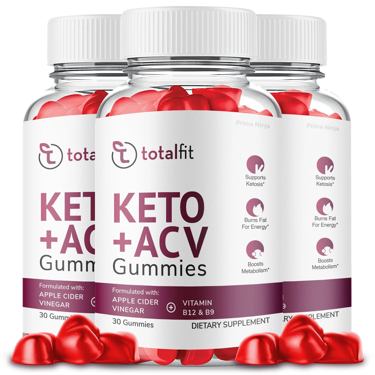 Keto ACV Gummies 3 Pack F291