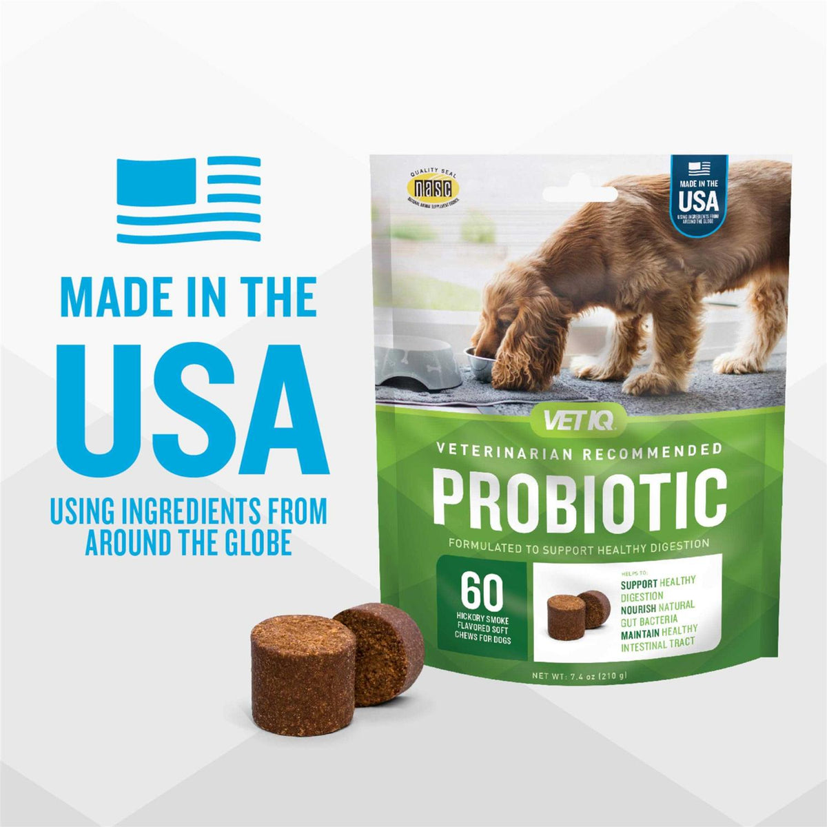 Probiotic Soft Chew Supplement for Dogs K2942