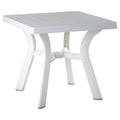 Square Dining Table 31 inch White Y759176