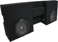 Dual 10 Loaded Sub Box Enclosure Y9316