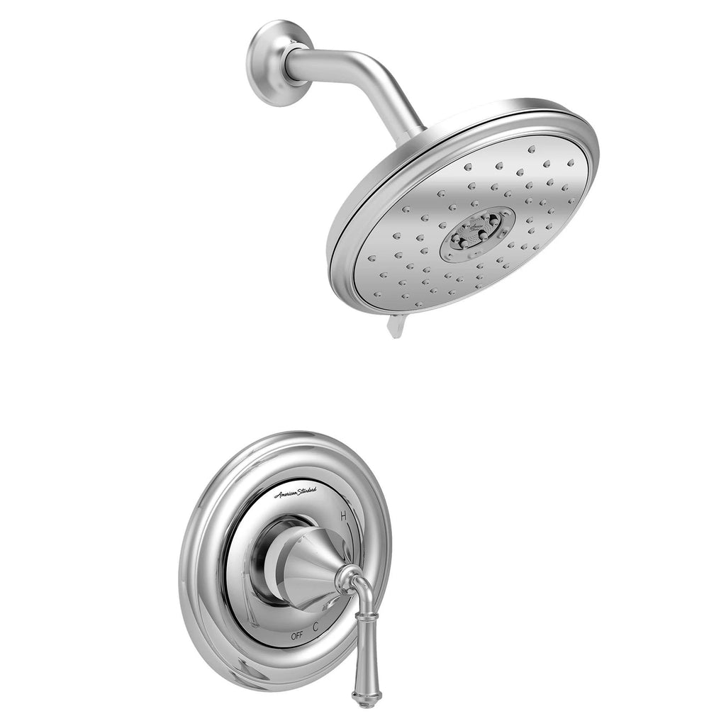 Round Shower Only Trim Kit with Cartridge, Polished Chrome N78340