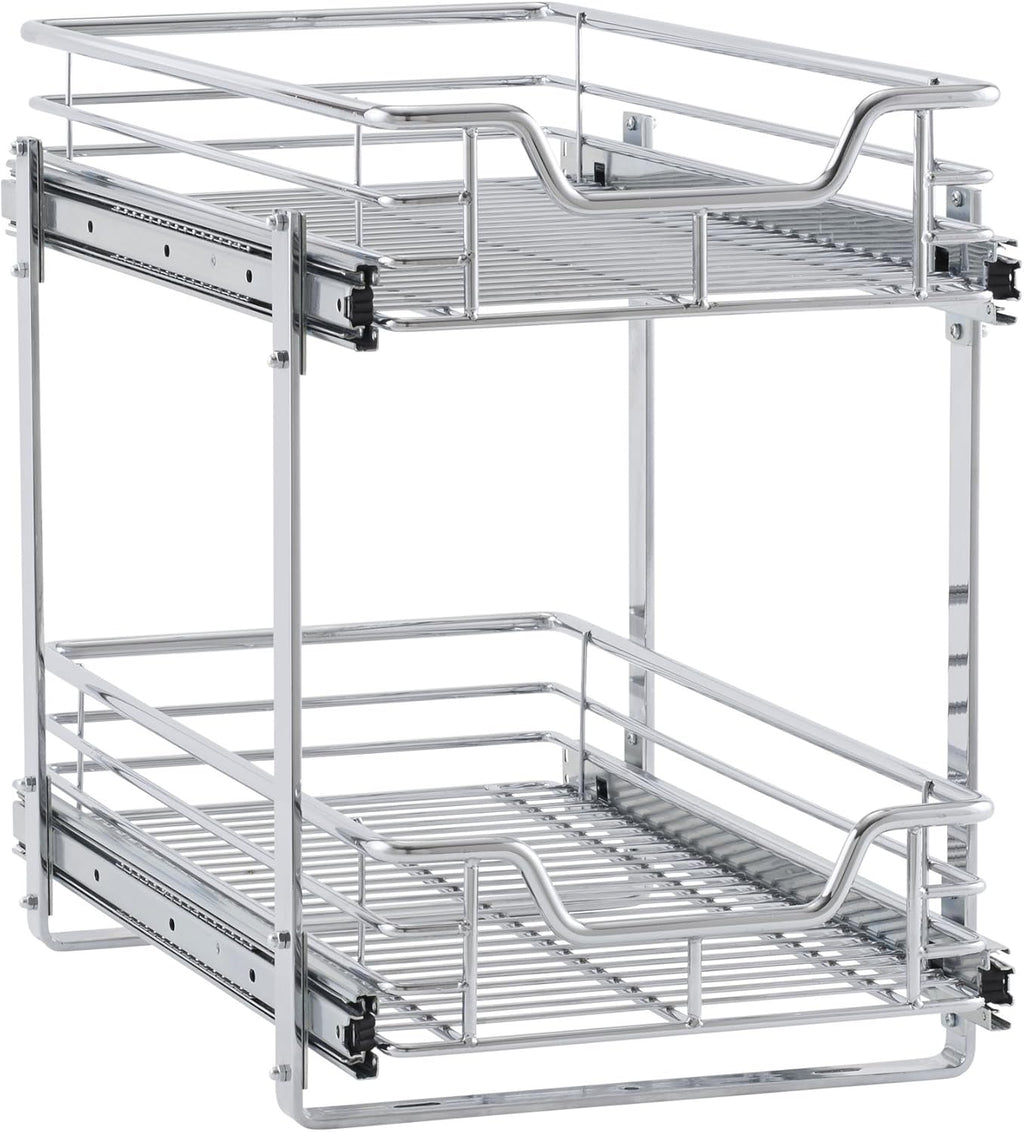 2-Tier Sliding Cabinet Organizer A59471
