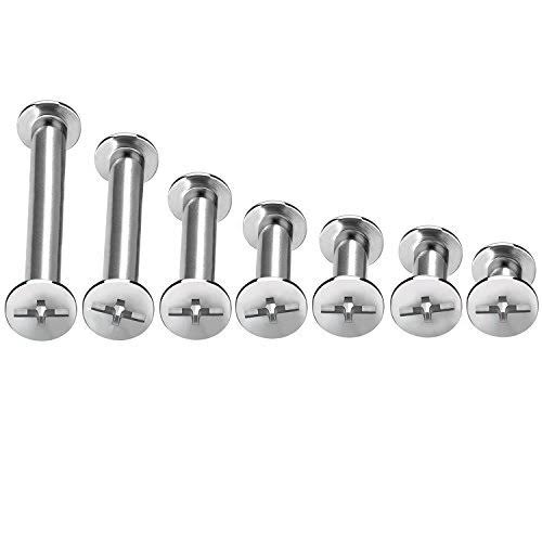 80 Set 5 Sizes Metal Round Cross Head Screw Posts M2395
