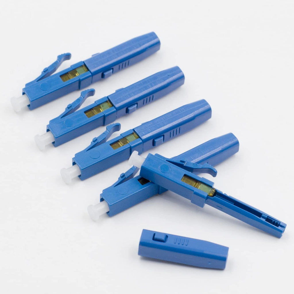 200pcs Fiber Optic Quick Connector with Matched Tools Single Mode 9/125 A80364