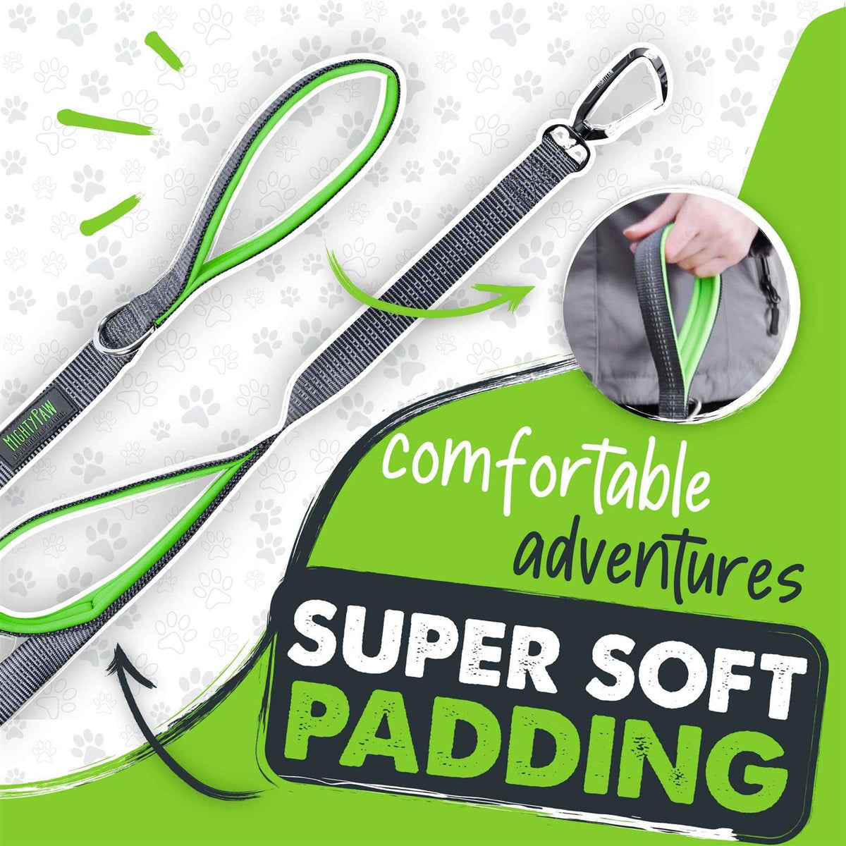 Dual Handle Dog Leash Q78727
