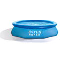 10ft x 30in Inflatable Round Swimming Pool & Pump D64150