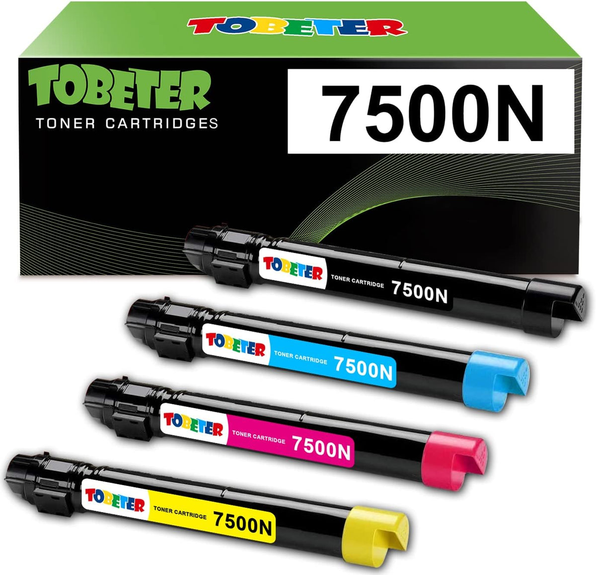 Remanufactured Toner Cartridge Replacement 4 Pack U224376