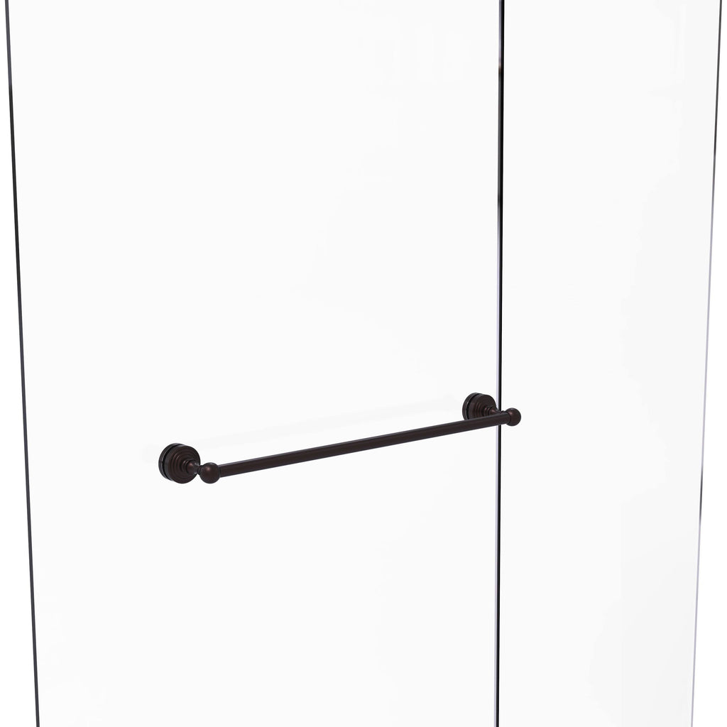 Antique Bronze 24 inch Towel Bar Q353