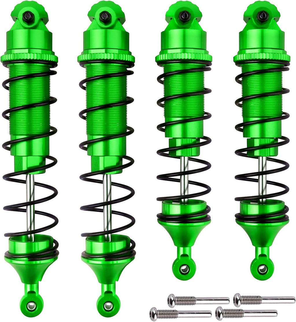 Green Aluminum Shocks Absorbers Set of 4 D5144