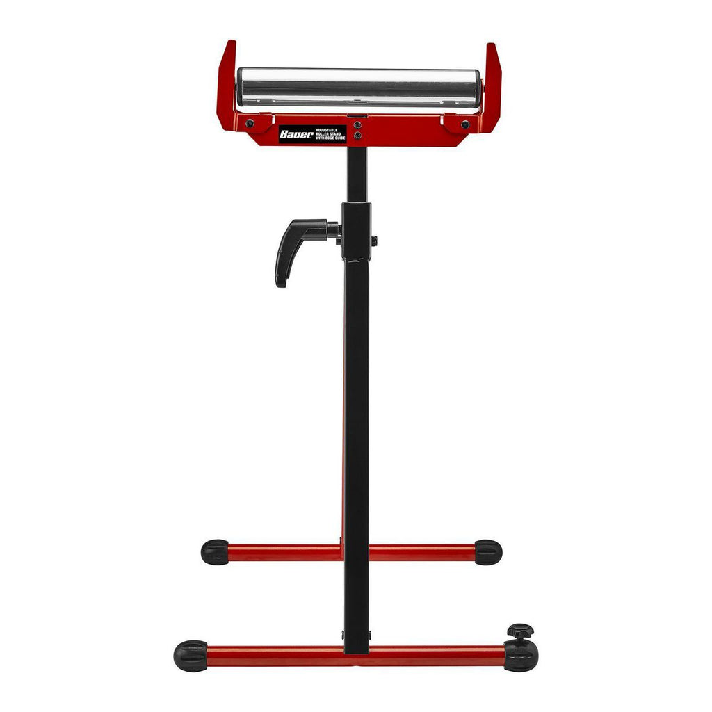 250 lb. Capacity Adjustable Roller Stand with Edge Guide B738636