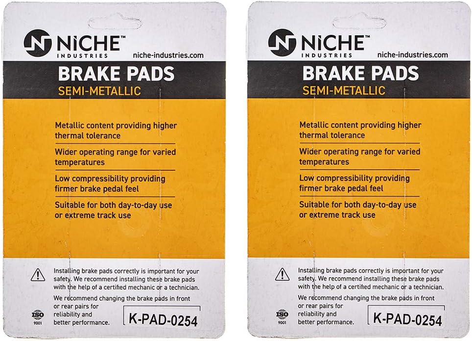 Brake Pad Set Semi-Metallic Pack of 2 F751