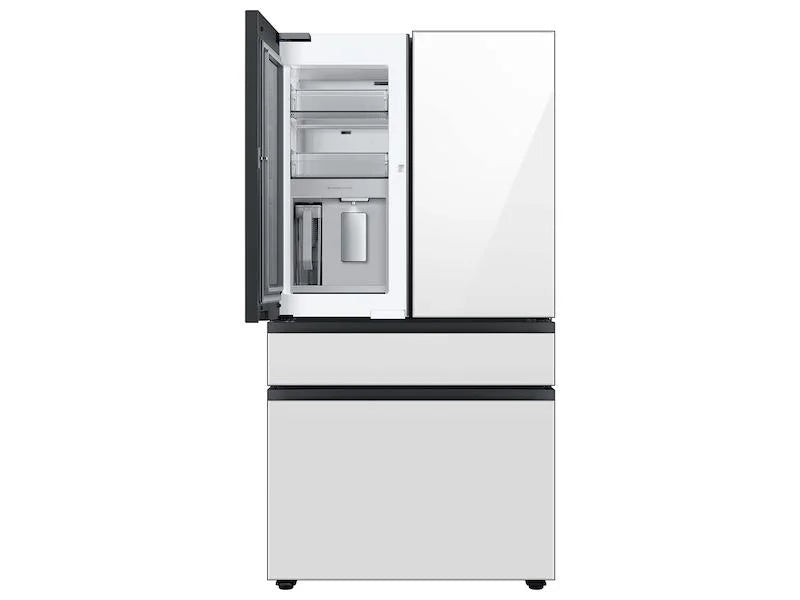 23 Cu. Ft. White Glass Counter Depth 4-Door French Door Refrigerator B11574