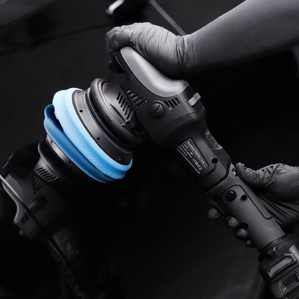 18V Cordless Car Polisher 15mm Orbit 7 Variable Speed U68225