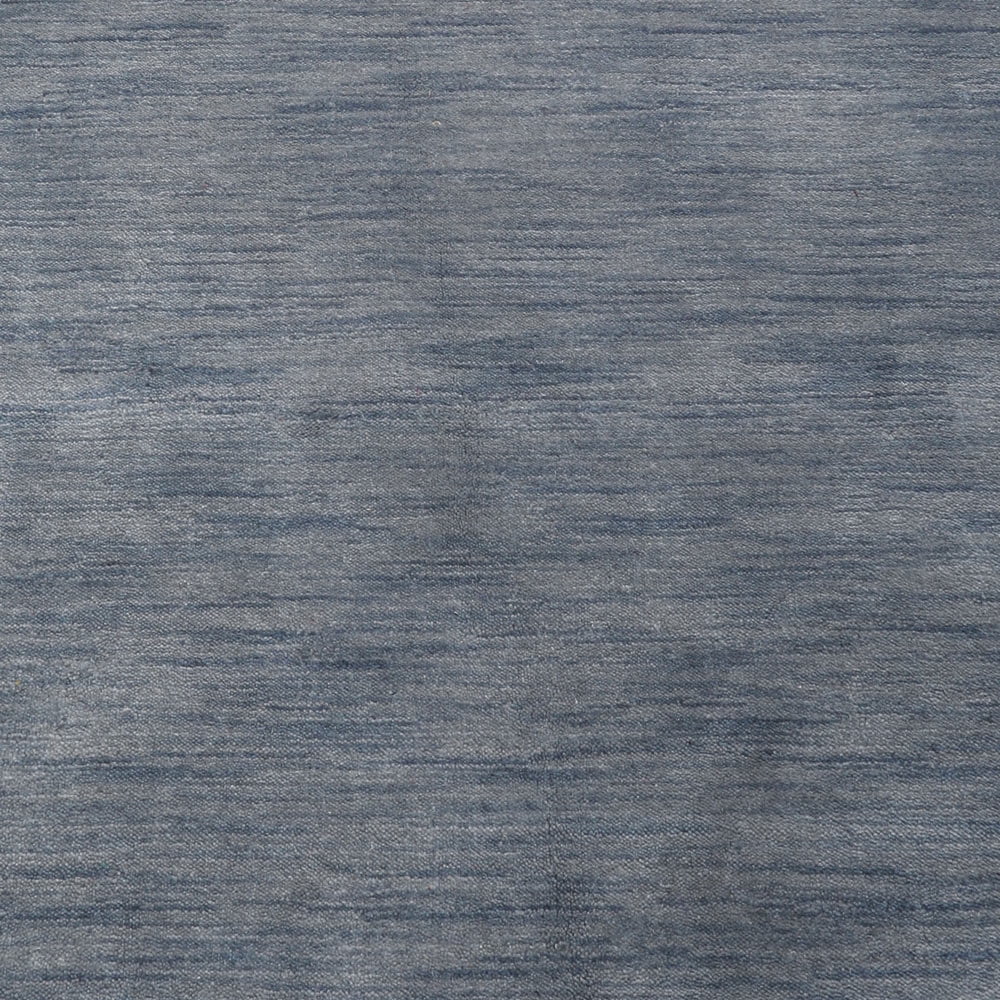 Hand Knotted Wool Area Rug, 3'x5', Light Blue S108983