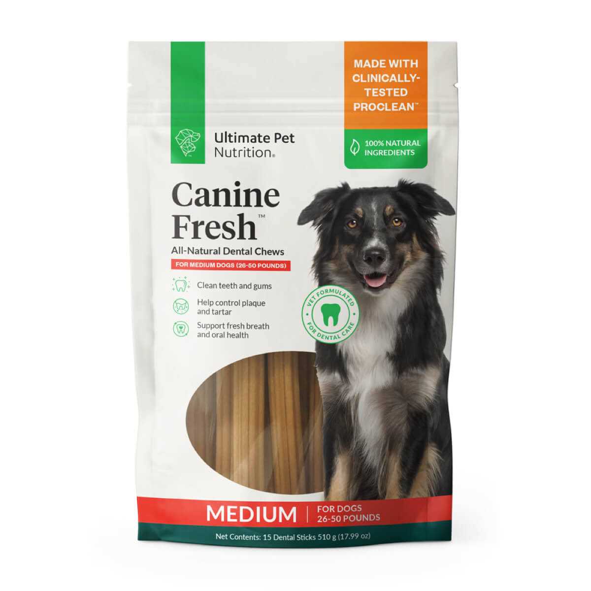 All Natural Canine Dental Chews Sticks U6117