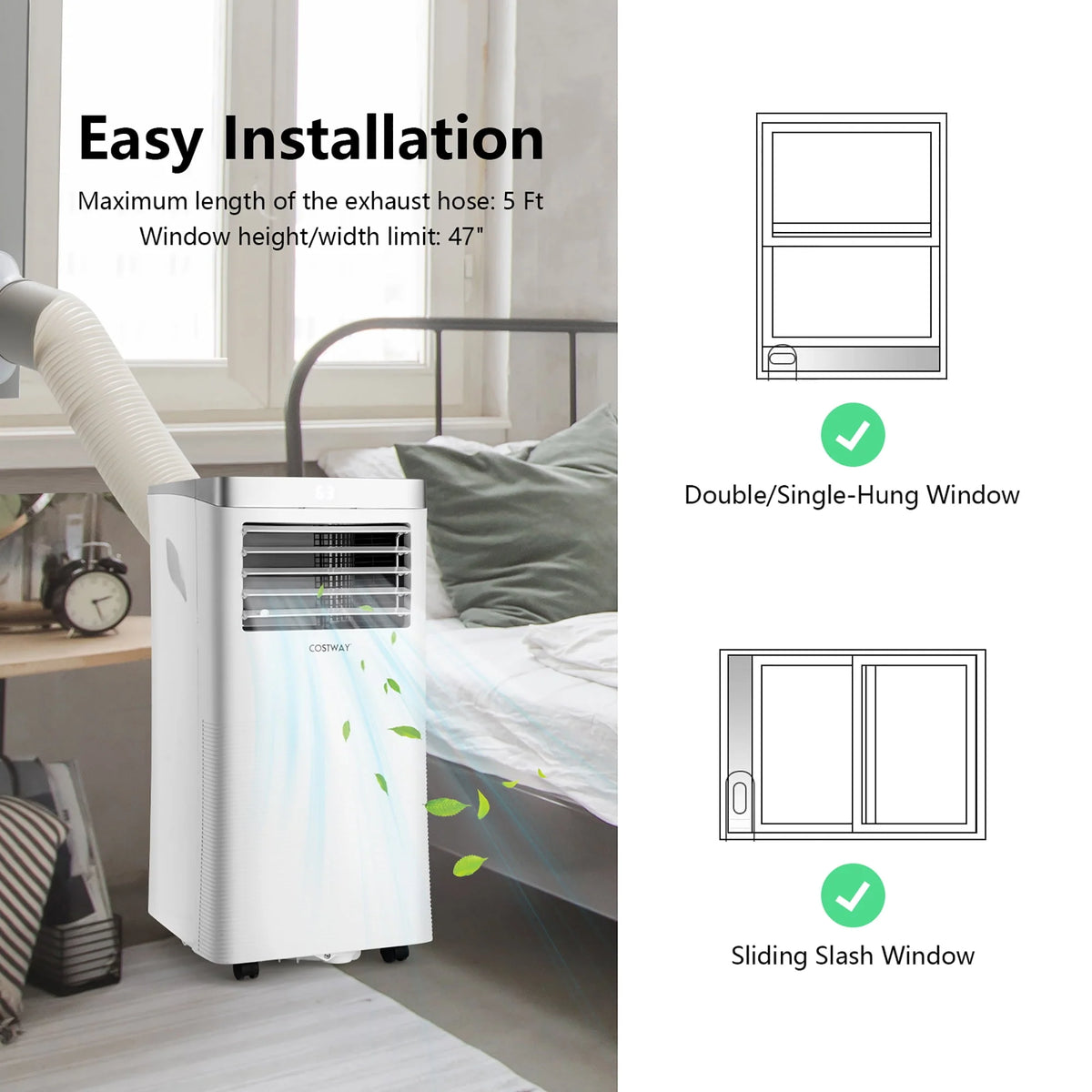 5000 BTU Portable Air Conditioner S675