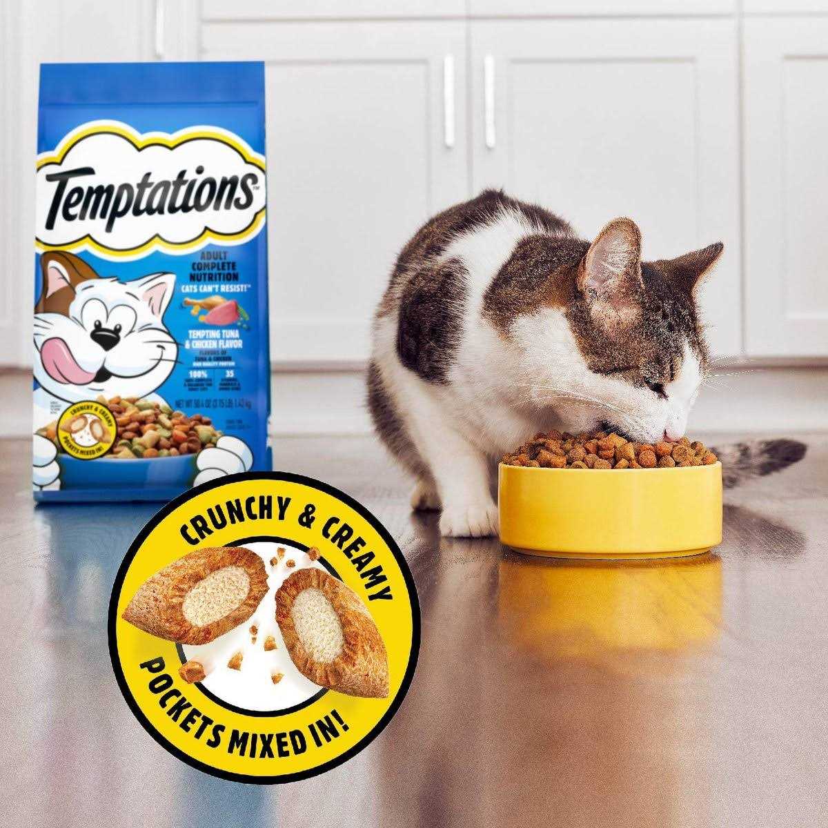 Tuna Chicken Flavor Dry Cat Food V4427