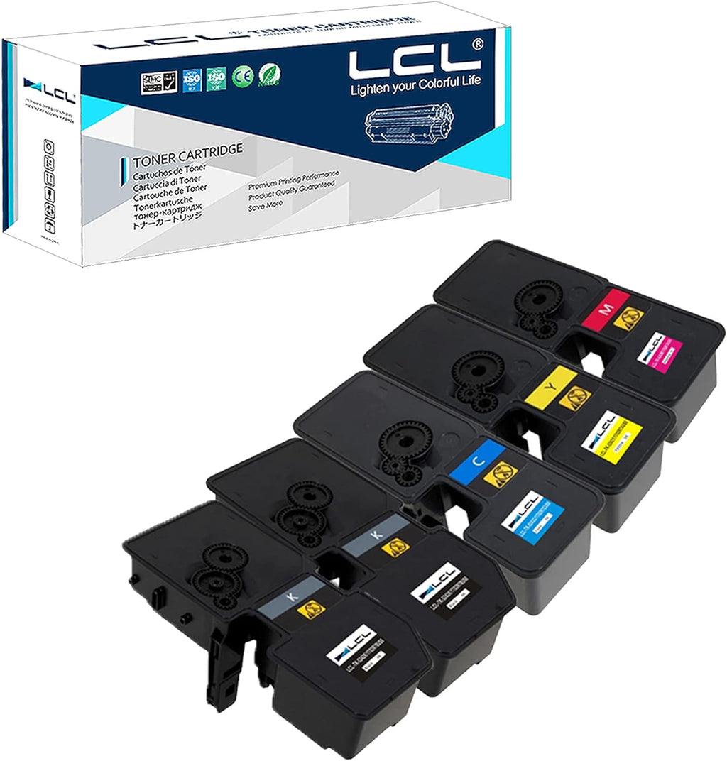 Compatible Toner Cartridge Replacement 5-Pack Black Cyan Magenta Yellow C900087
