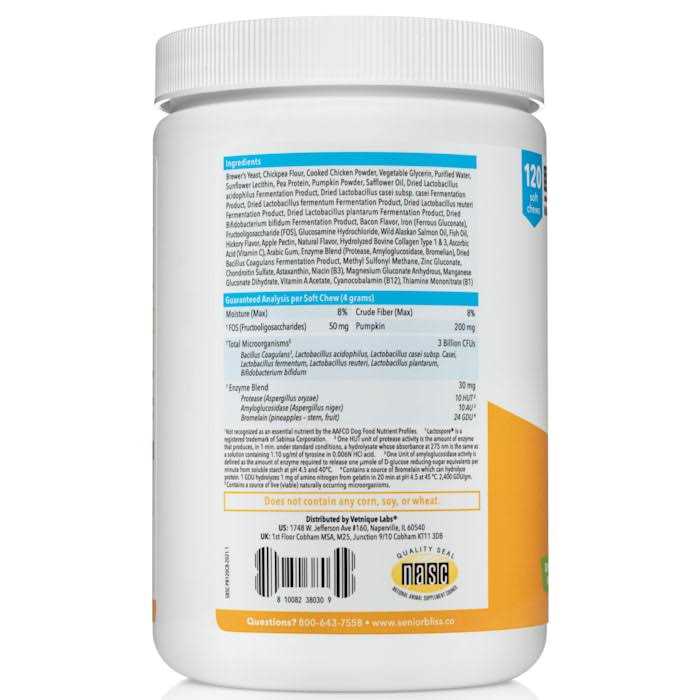 Supplement for Senior Dogs S691