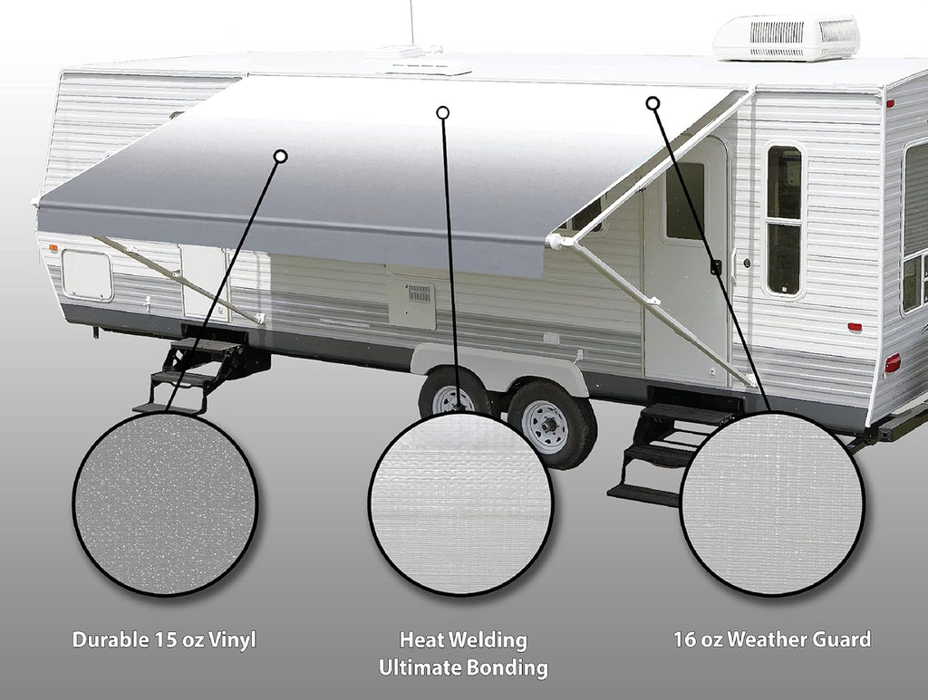 Grey Awning Fabric 21' A442413