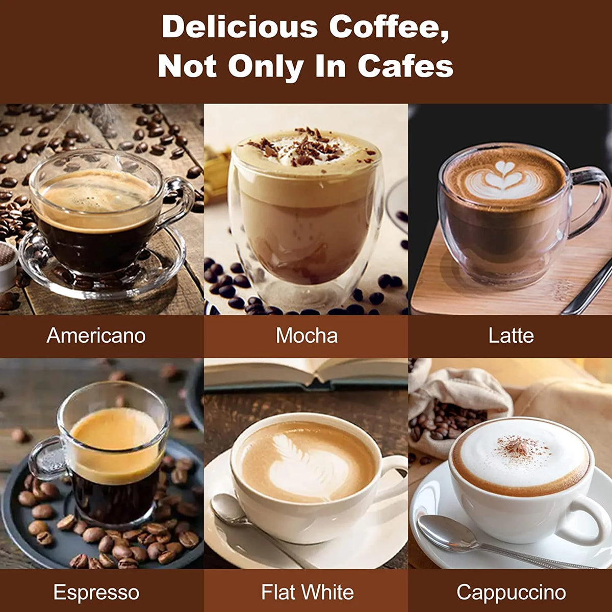 20 Bar Espresso Machine with Milk Frother T79720