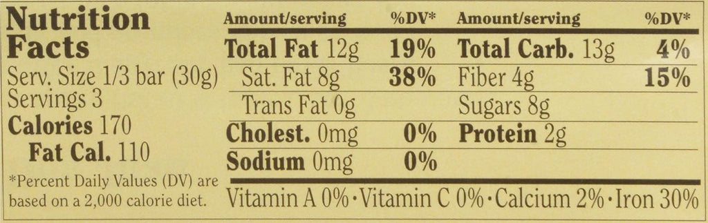 Dark Chocolate 70%, 3.2 Ounce (Pack of 12) W6332