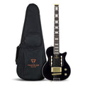 Gloss Black Electric Guitar with Headphone Amp Q521358