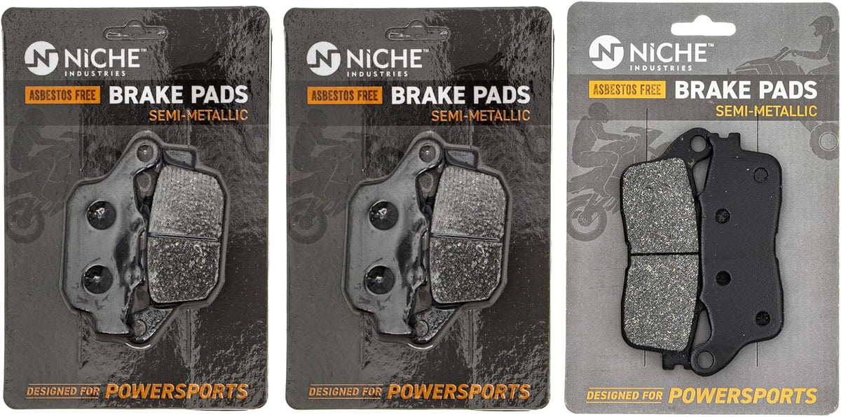 Brake Pad Set Semi-Metallic Pack of 2 F751