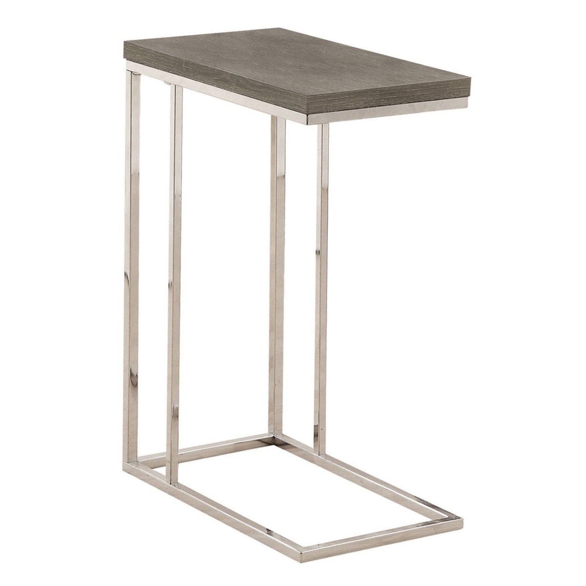 Chrome Metal Accent Table J448
