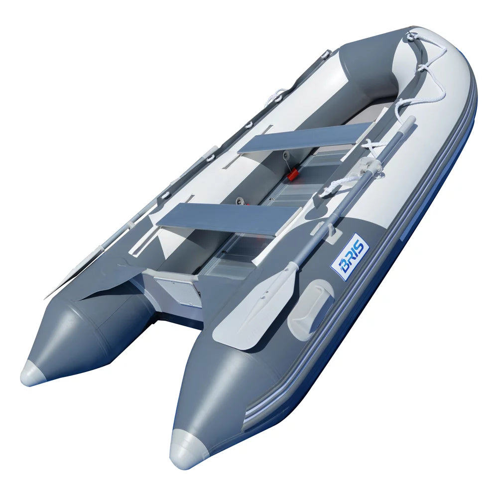 9.8 Ft Inflatable Boat with Aluminum Floor I552