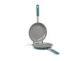 Ocean Blue Nonstick Double Omelet Pancake Pan D494