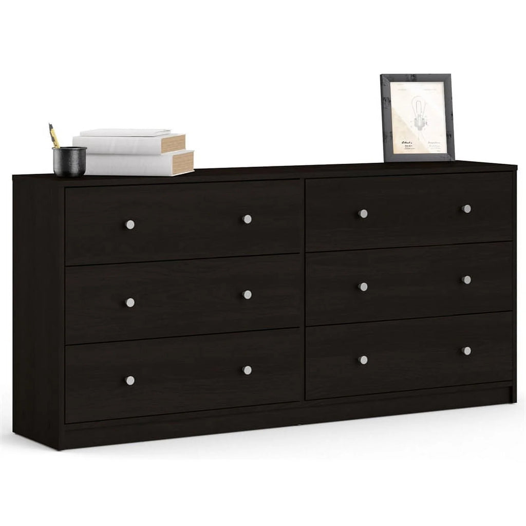 Engineered Wood 6 Drawer Double Dresser Z72488