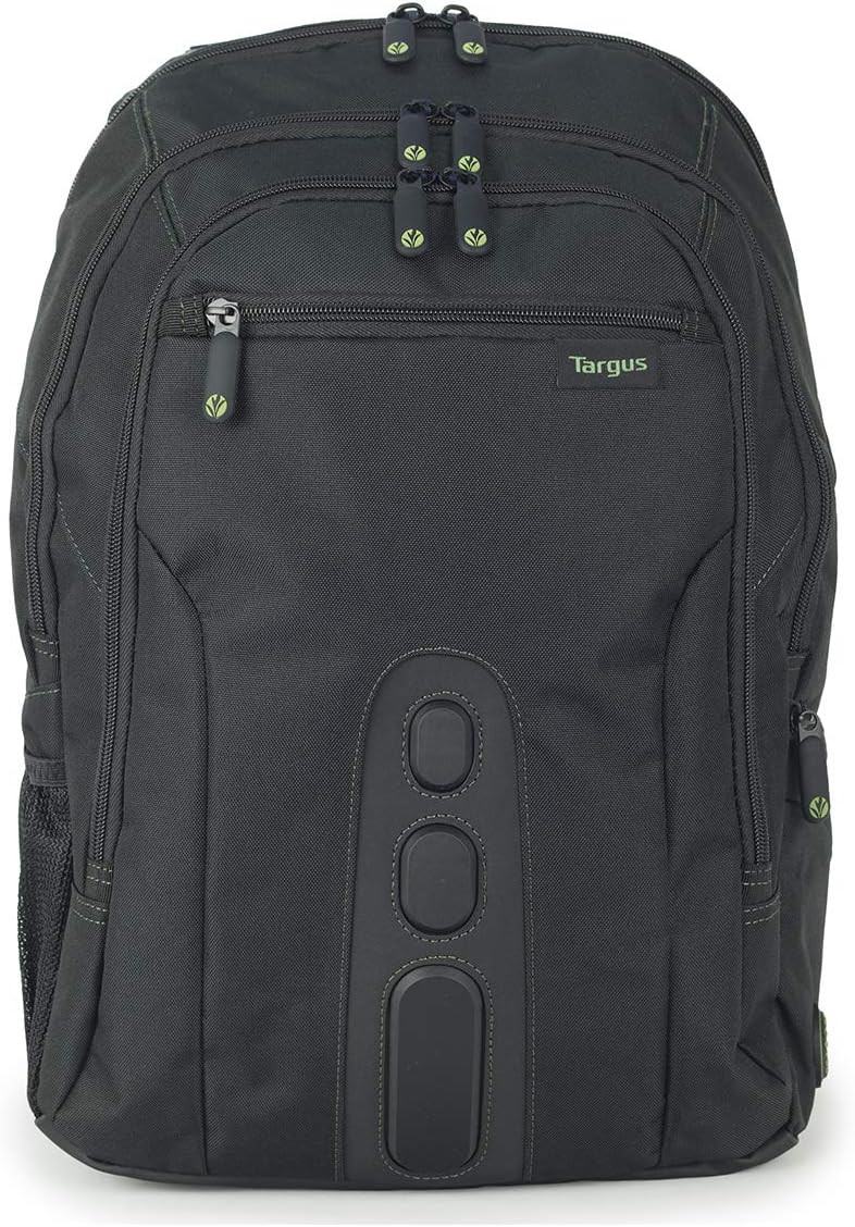 Black Travel Backpack with Removable Padded Slipcase for 17-Inch Laptop Y923299