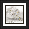 20x20 Black Ornate Wood Framed Museum Art Print J93915